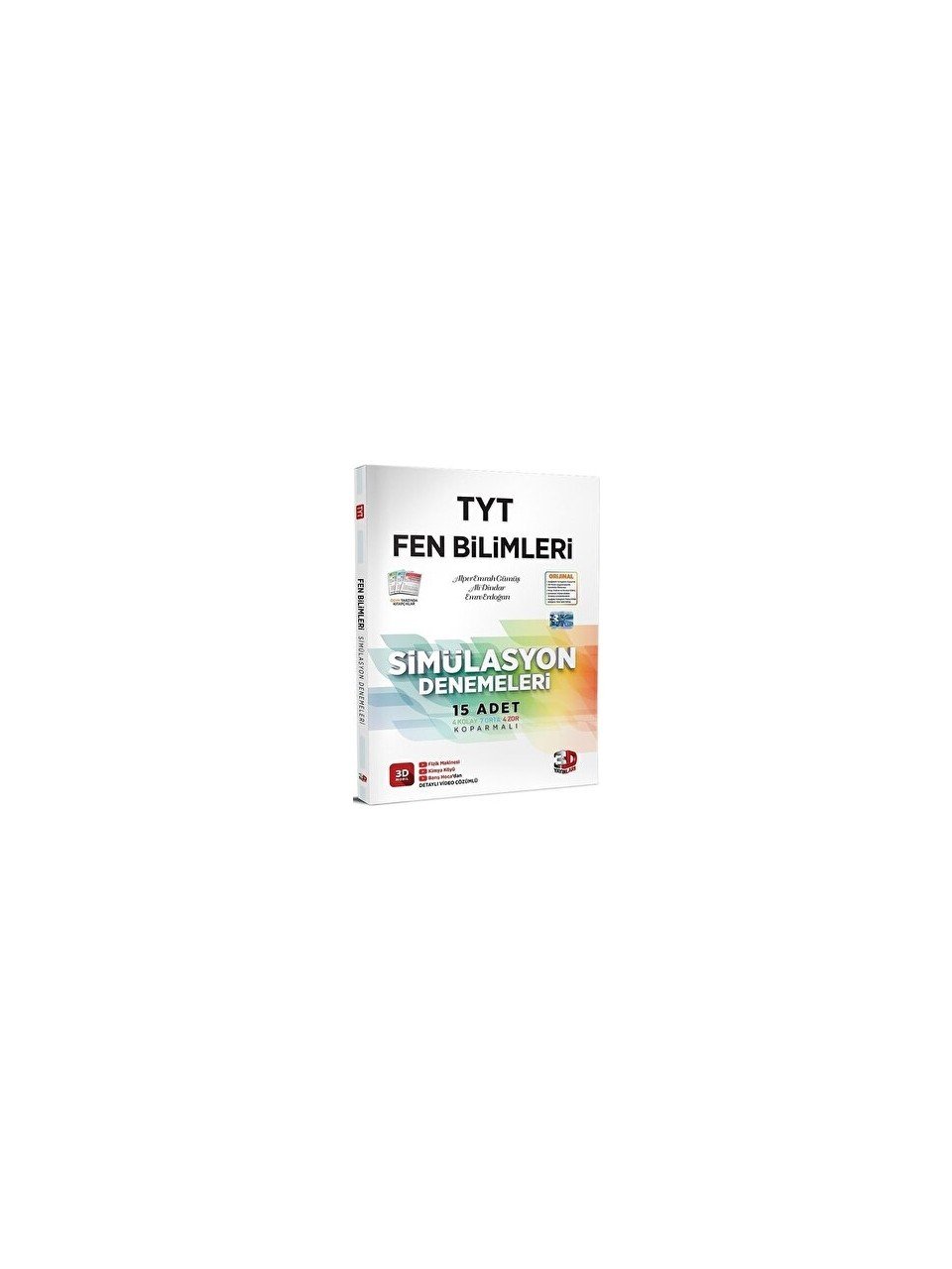 3D Yayınları TYT Fen Bilimleri Simülasyon 15 Deneme