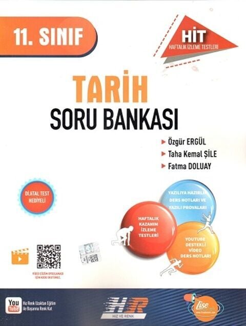 HIZ VE RENK 11.SINIF HİT TARİH SORU BANKASI 2024