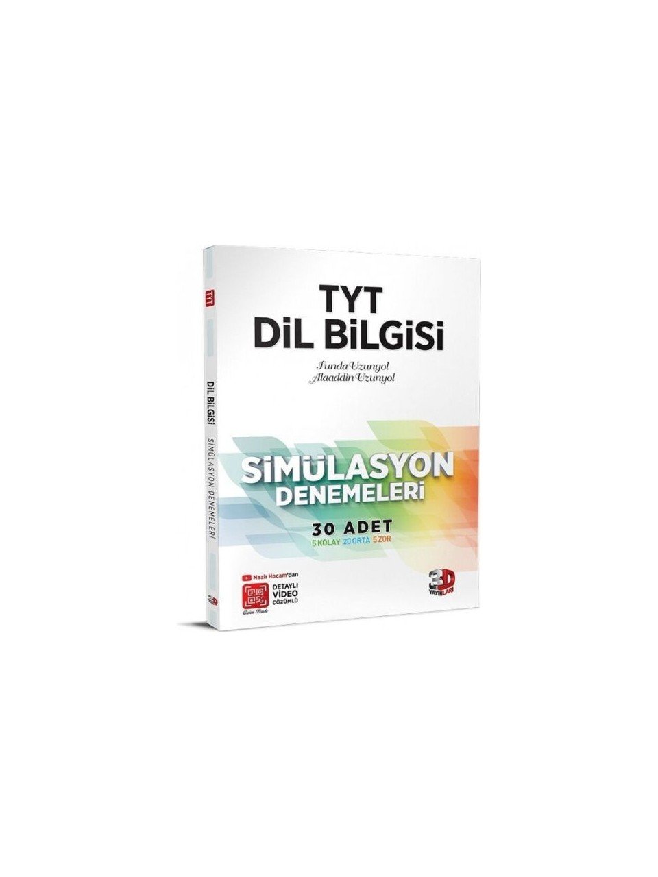 3D Yayınları TYT Dil Bilgisi Simülasyon Denemeleri Detaylı Video Çözümlü