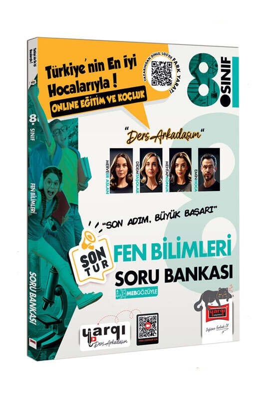 Yargı Ders Arkadaşım Lgs Son Tur Soru Bankası Seti – ‘’1000 Soru’’ - 4 Kitap 4 Ders