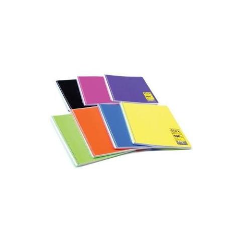 KOMEKS A5 96 Yaprak Spiralli Çizgili Karton Kapak Defter