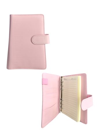 Aytan 1002 Deri Kapak Mıknatıs Tokalı organizer Defter – A5 Çizgili 96 Ypr